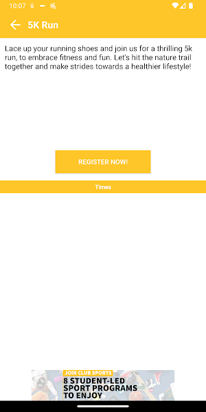 Wayne State Recreation Screenshot 3