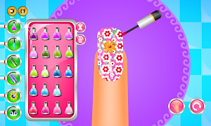 Shiny Nail Salon Screenshot 0
