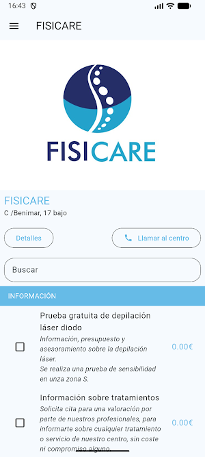 Fisicare Screenshot 0