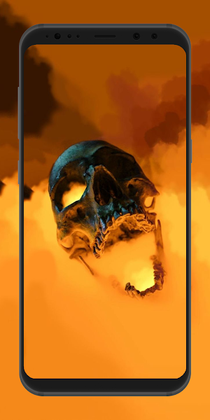 Scary Skull Wallpaper 4K Screenshot 2