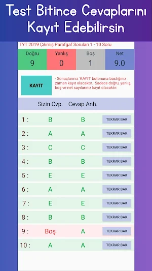 Paragraf Soruları (YKS-KPSS-ALES) Screenshot 3
