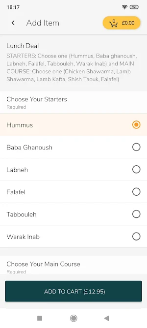 Libano Restaurant - Balham Screenshot 2