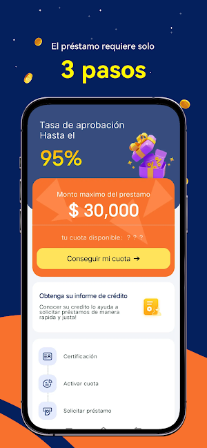 Dinero préstamos - Cash Loan Screenshot 2