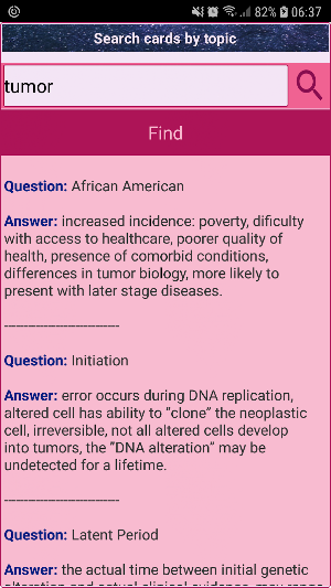 cancer and oncology Exam Review: Notes and Quizzes Screenshot 3