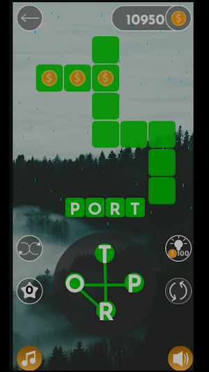 Words N' Coffee Crossword Game Screenshot 1