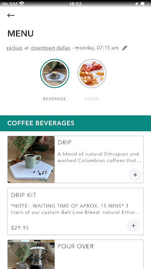 White Rhino Coffee Screenshot 2