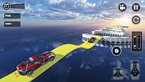 GT Car Stunts Mega Ramp Car 3D Screenshot 1