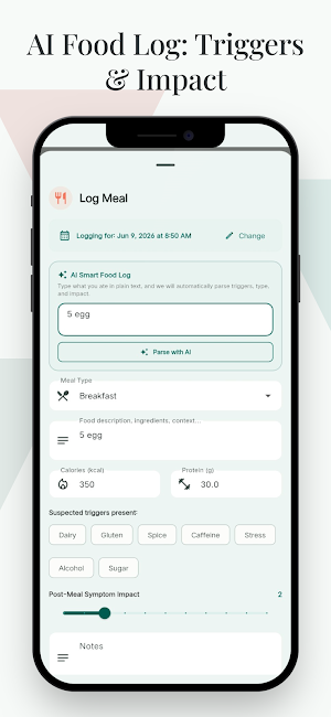 Ai GUT Health & IBS Tracker Screenshot 2