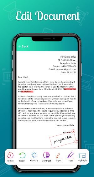 Document Scanner - Phone PDF Creator Screenshot 2