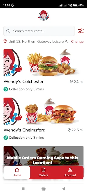 Wendy's UK Screenshot 0