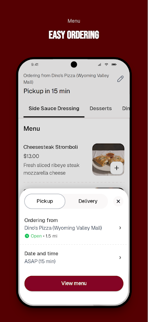 Dinos Pizza and Restaurant Screenshot 2