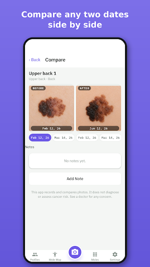 Holey Mole - Scan and Track Screenshot 2
