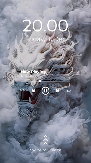 Aesthetic Dragon Wallpaper 4K Screenshot 2