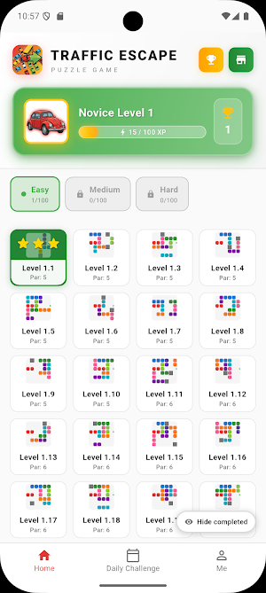 Traffic Escape: Rush hour game Screenshot 0