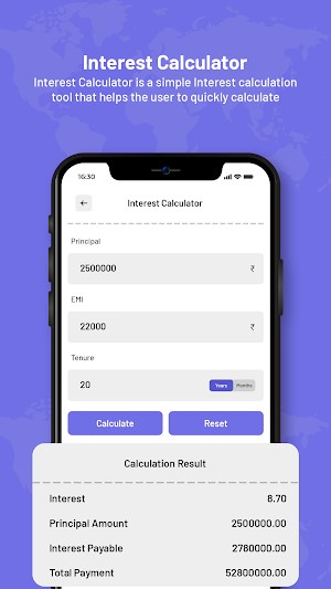 CashLoan : EMI Loan Calculator Screenshot 2