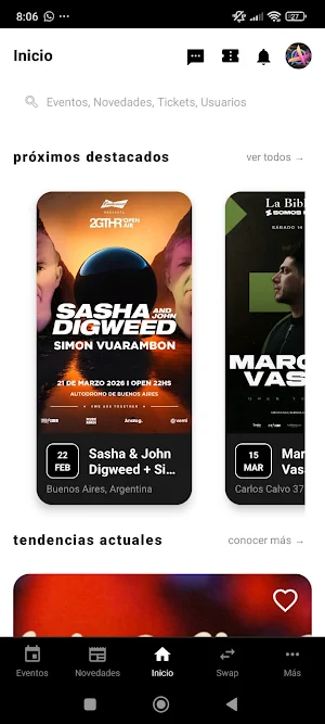 Subpass – Eventos & Tickets Screenshot 0