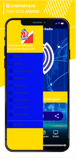 Concordia Web Radio Screenshot 3