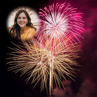FIREWORKS PHOTO FRAME