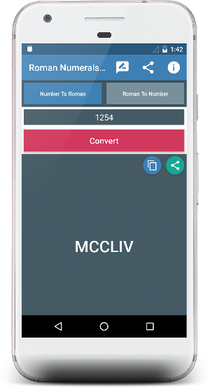 Number To Roman Converter Screenshot 2