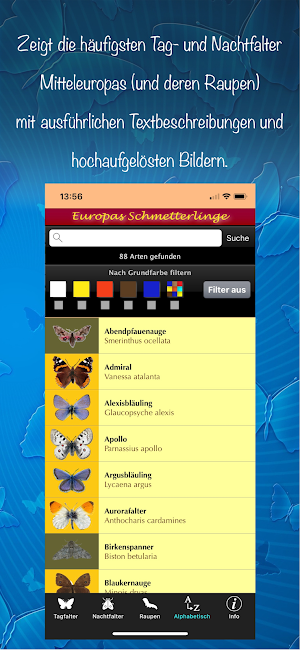 Europas Schmetterlinge Screenshot 0