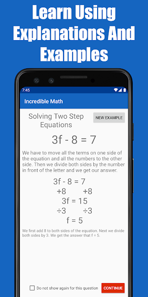 Incredible Math - Learn and practice math Screenshot 2