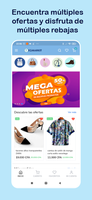 EGMARKET: Compras online Screenshot 0