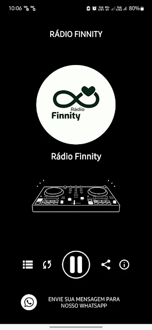 Rádio Finnity Screenshot 3