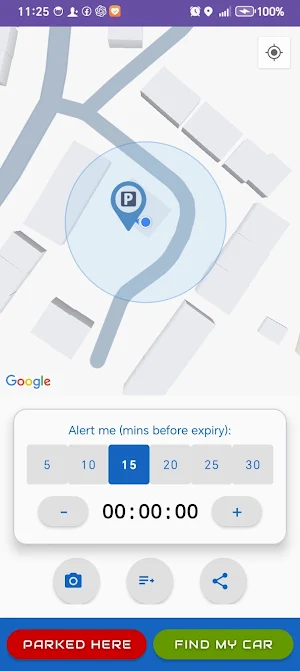 Find My Car GPS Parking Timer Screenshot 0