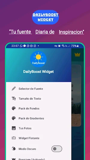 DailyBoost Widget Screenshot 0