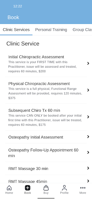 Pure Fitness Canada Screenshot 1