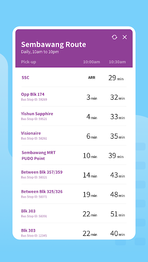 SSC Shuttle Bus Screenshot 2