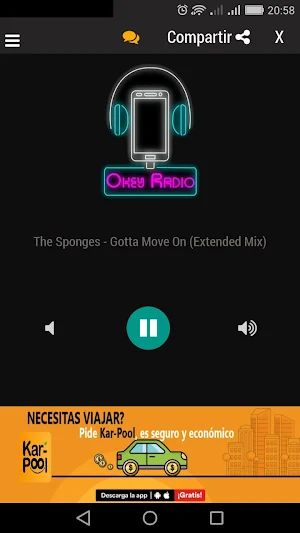 Okey Radio Screenshot 2