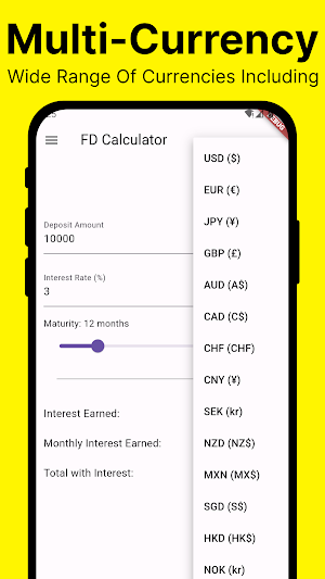 FD Calculator Screenshot 3