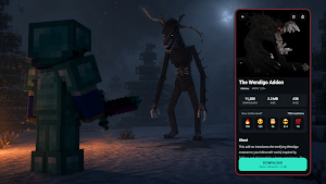 Wendigo Mod for Minecraft PE Screenshot 1