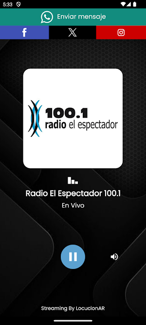 El Espectador 100.1 Screenshot 0