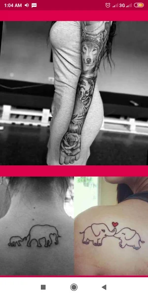 Wild Animal Tattoo Designs Screenshot 1