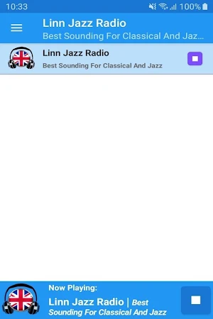 Linn Jazz Radio App Screenshot 0