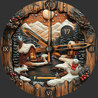 ART040 Wooden Winter
