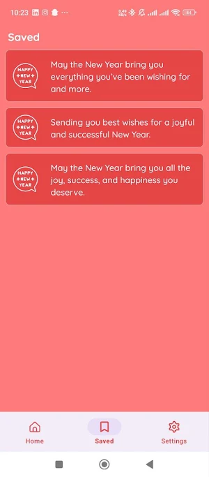 Happy New Year Greetings Screenshot 3