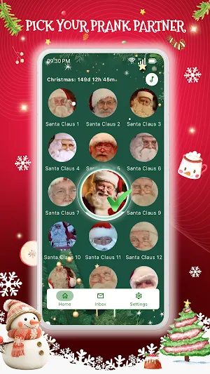 Santa Prank Call - Fake Chat Screenshot 0