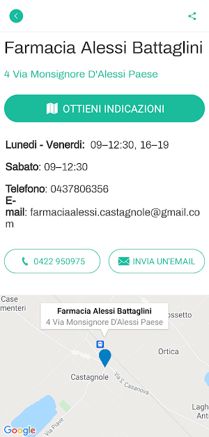 Farmacia Alessi Battaglini Screenshot 2