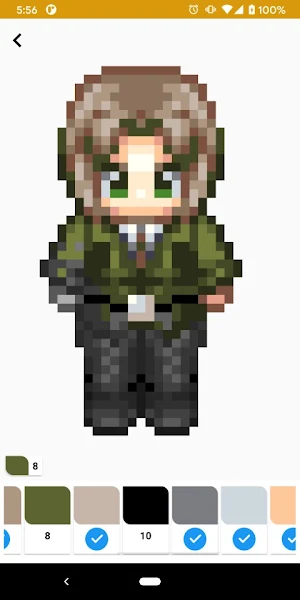 RPG.pix : Color By Number pixel art for RPG Screenshot 1