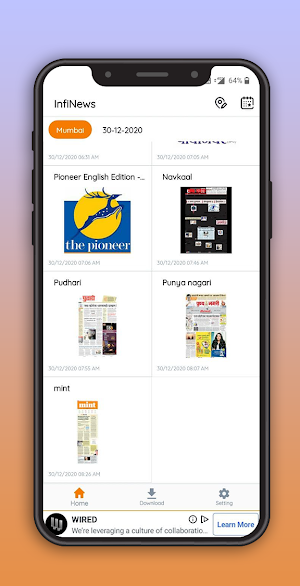 Infinews - marathi newspaper Screenshot 1