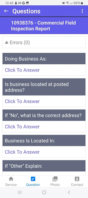 SFS Mobile App Screenshot 2