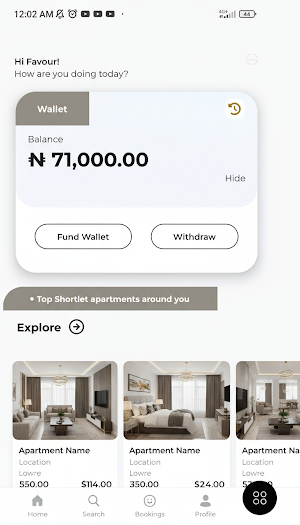 Lifestyle App Screenshot 2