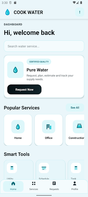 COOK WATER SUPPLY Screenshot 0