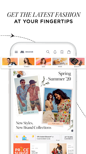 Myntra Online Shopping App - Shop Fashion & more Screenshot 0
