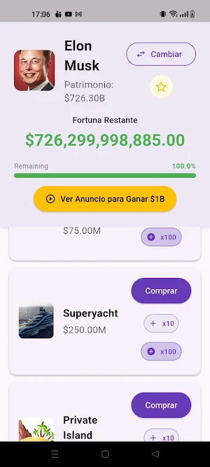 Gasta como millonario Screenshot 2