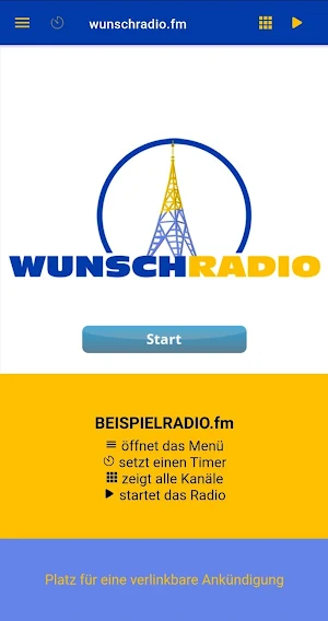 Radio App Screenshot 0