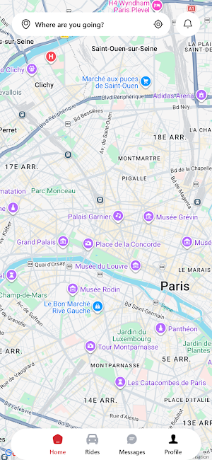 Private Driver Paris Screenshot 0